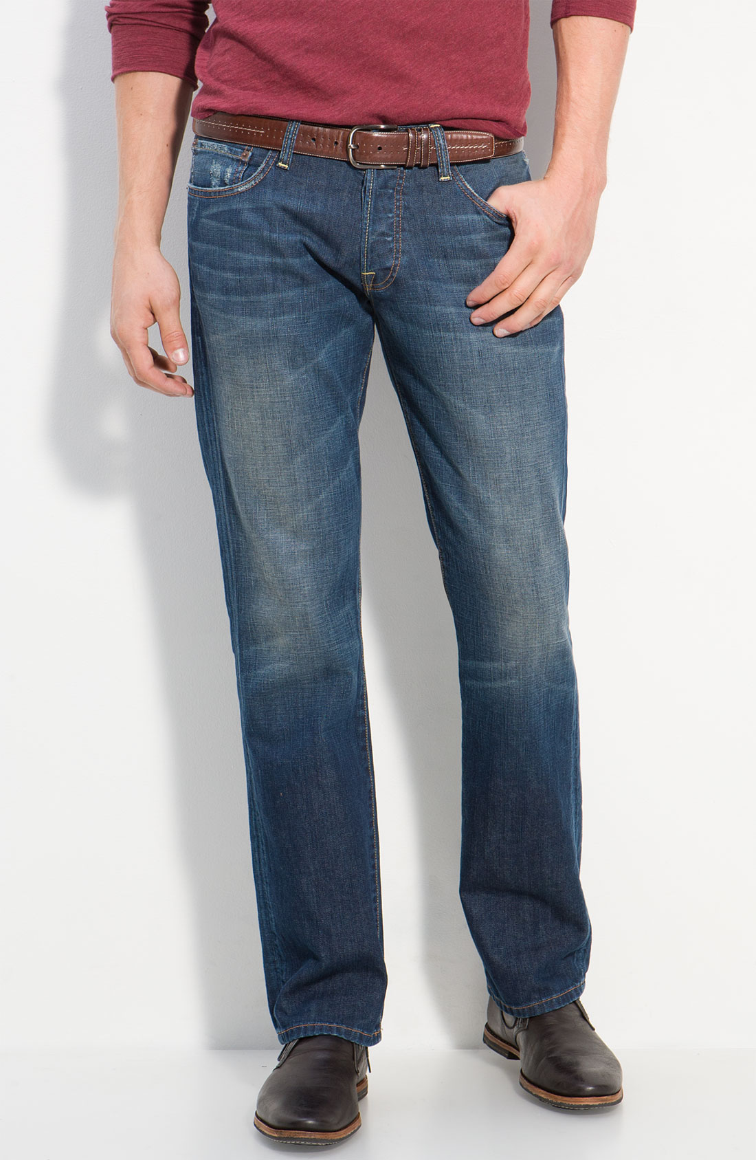 Lucky Brand 221 Original Straight Jeans in Blue for Men (ol venus wash ...