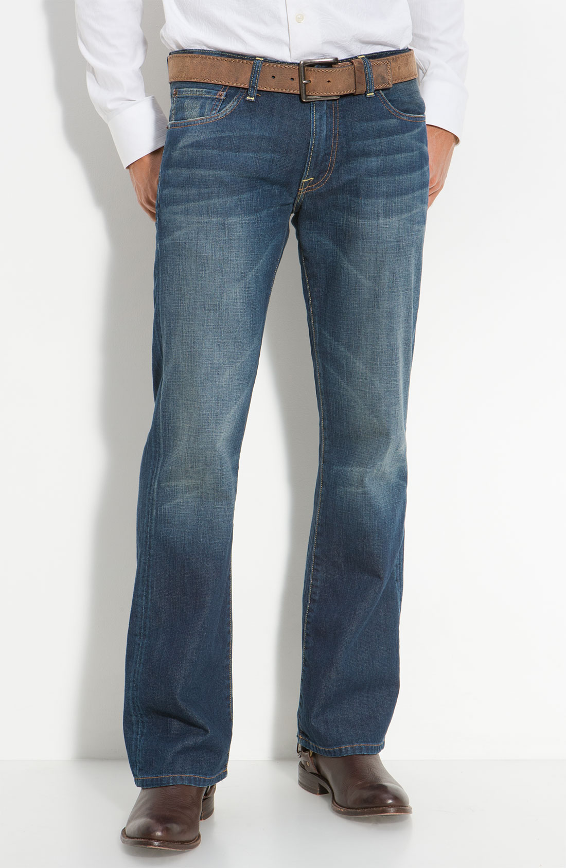 Lucky Brand 227 Original Boot-cut Jeans in Blue for Men (ol venus wash ...