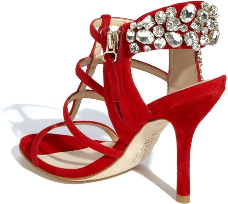 Pelle Moda Vina Sandal in Red | Lyst