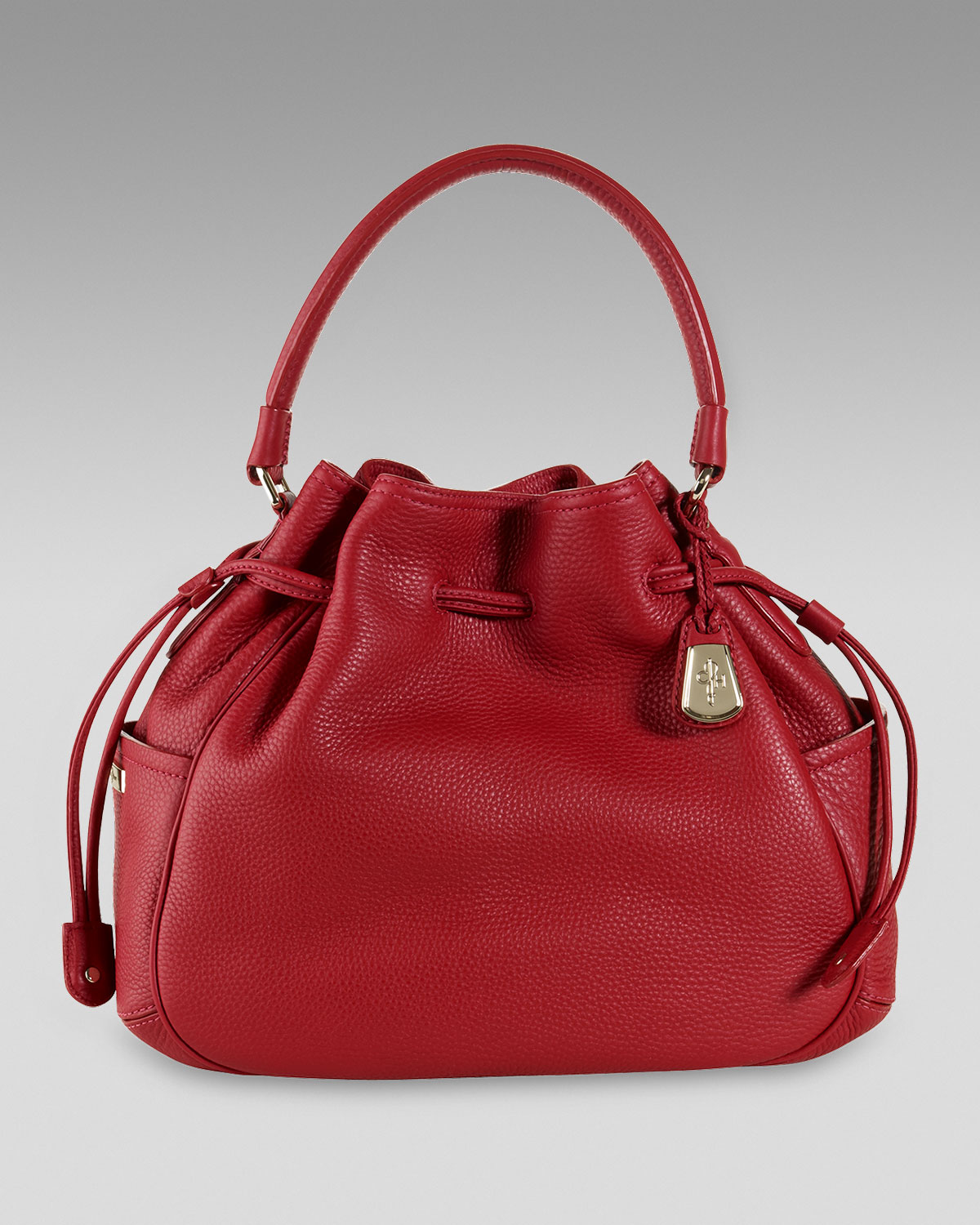 Lyst Cole Haan Denney Drawstring Bag In Red Gallery
