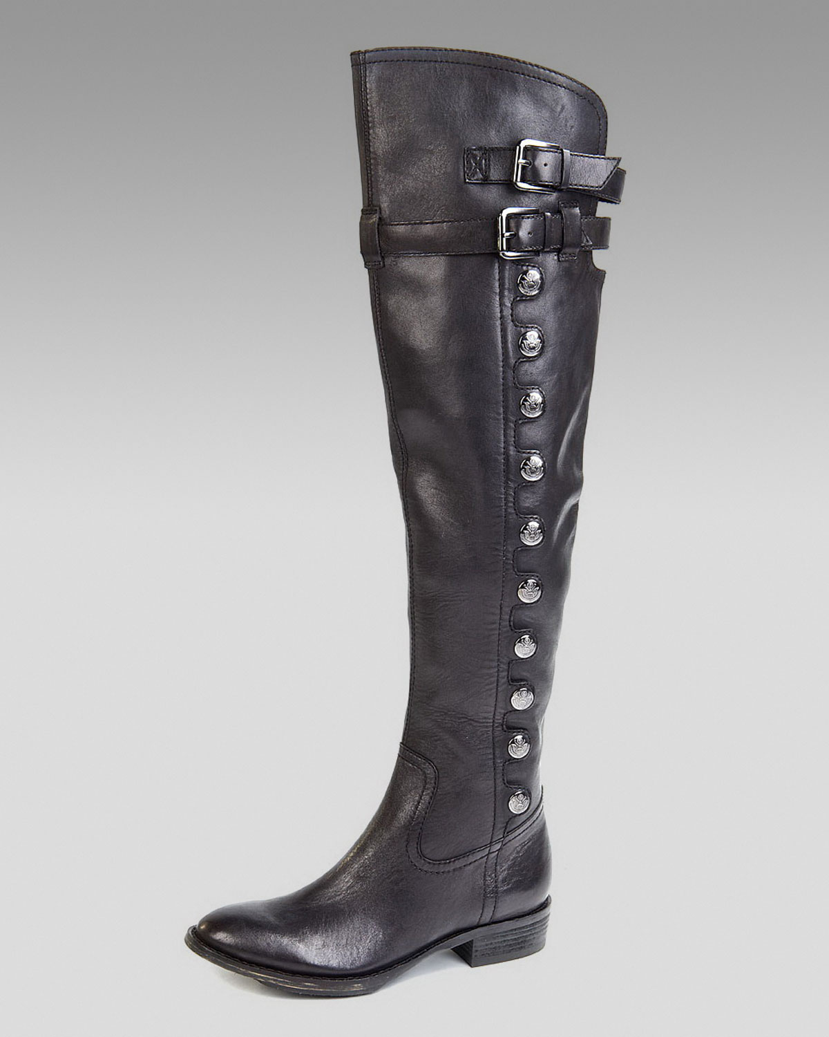 Sam Edelman Pierce Over The Knee Boot in Black - Lyst