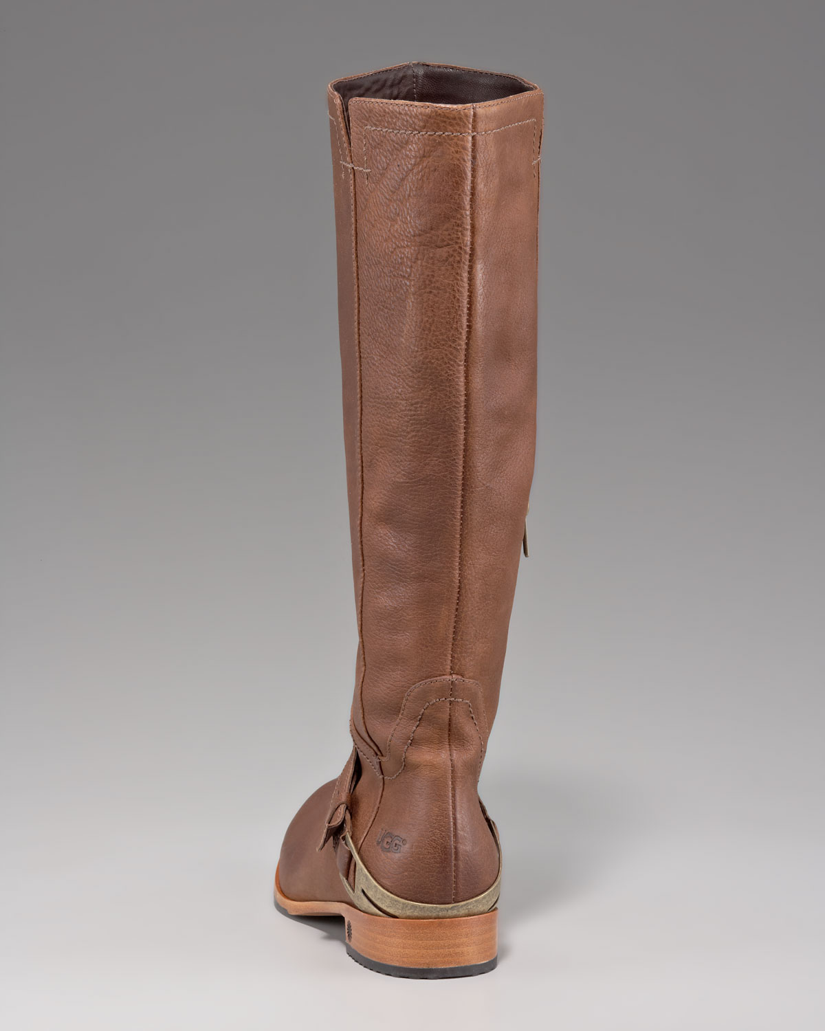 Lyst Ugg Channing Leather Riding Boot in Brown