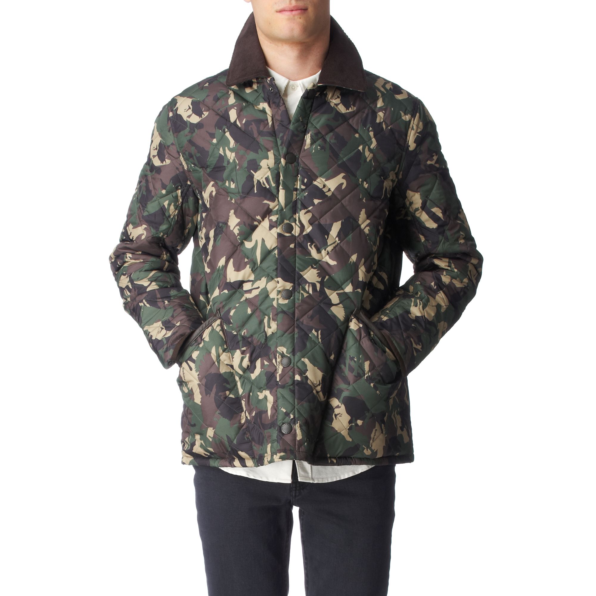 barbour camo jacket