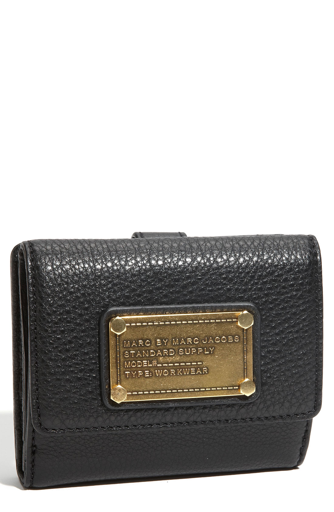 Marc by marc jacobs Classic Q Small French Purse in Black | Lyst