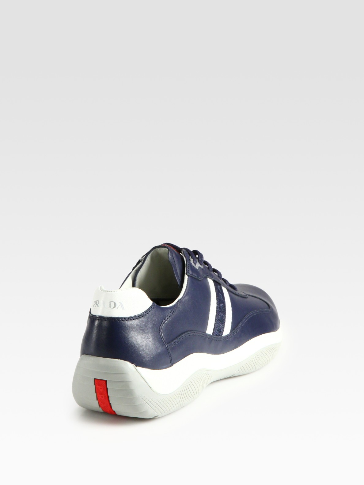 blue prada sneakers for men