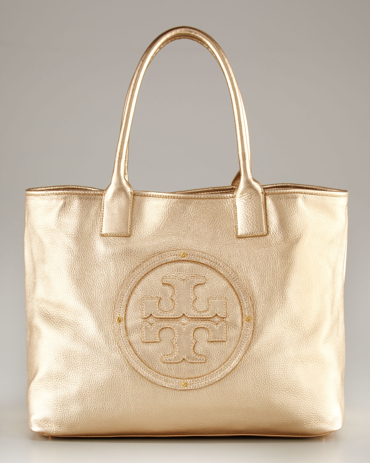tory burch logo tote