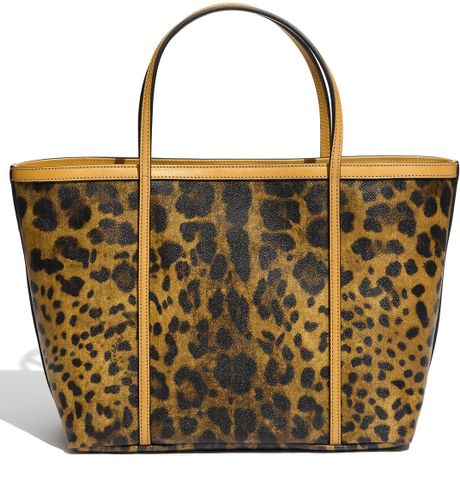 Dolce & Gabbana Miss Escape Leopard Print Tote in Animal | Lyst
