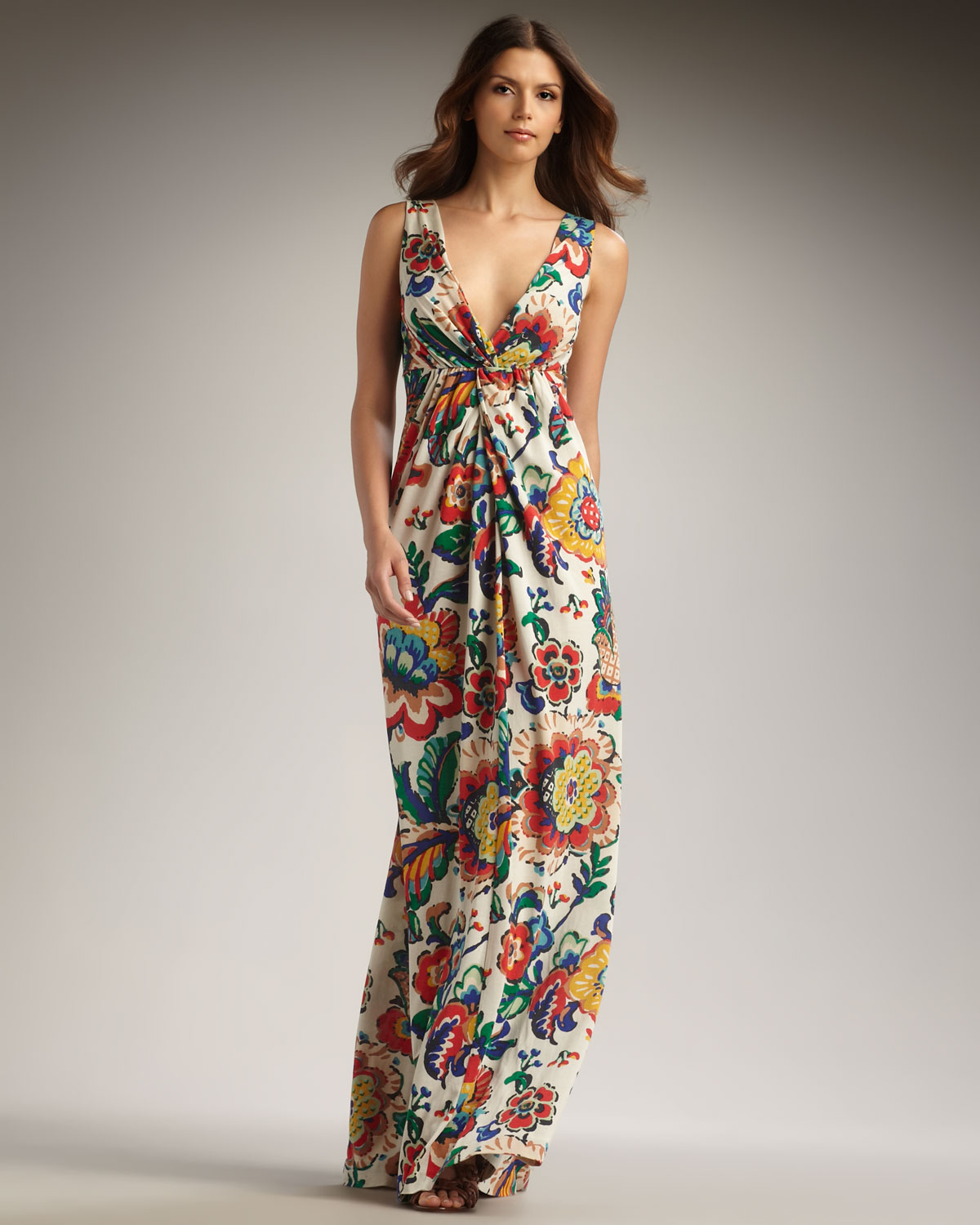 wildflower maxi dress