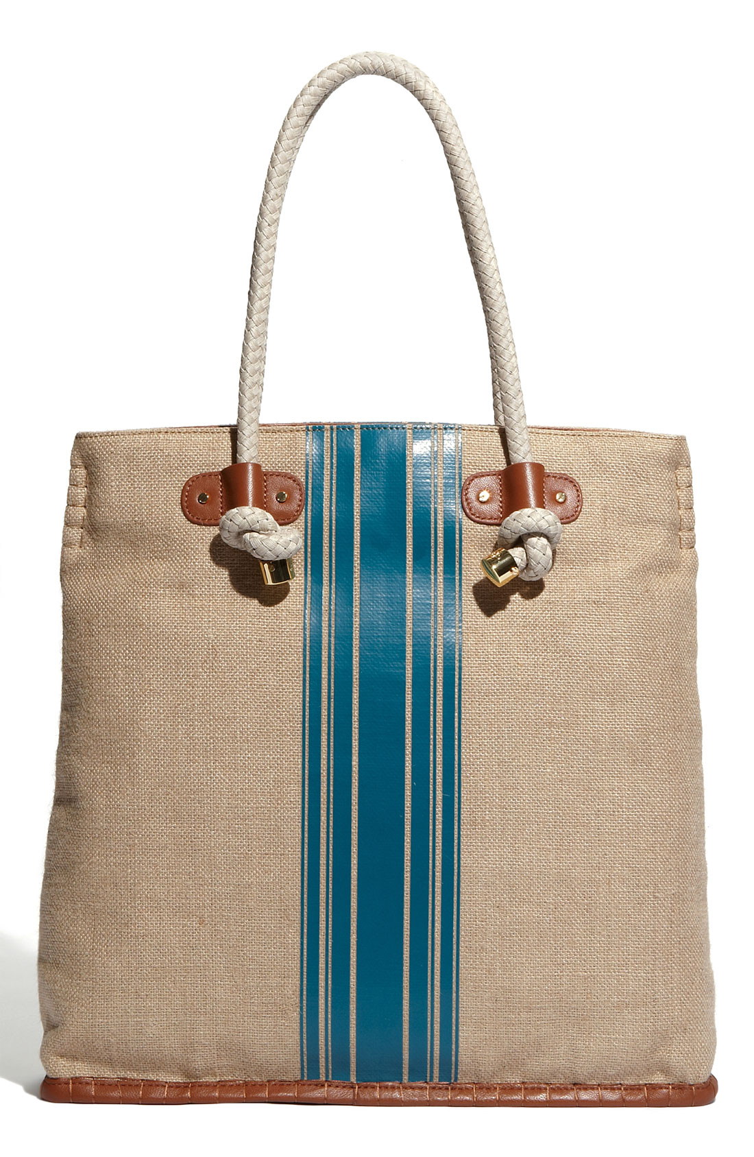 tory burch striped tote