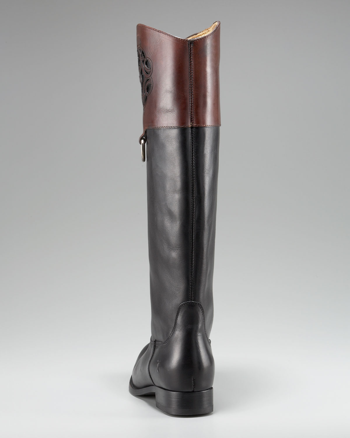 frye two tone boots