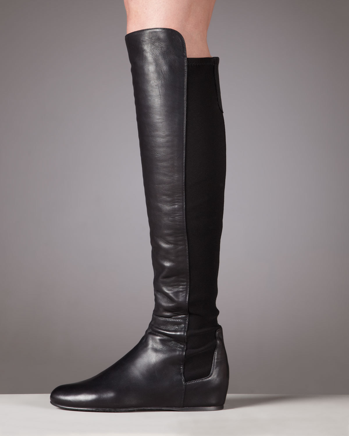 stuart weitzman flat booties