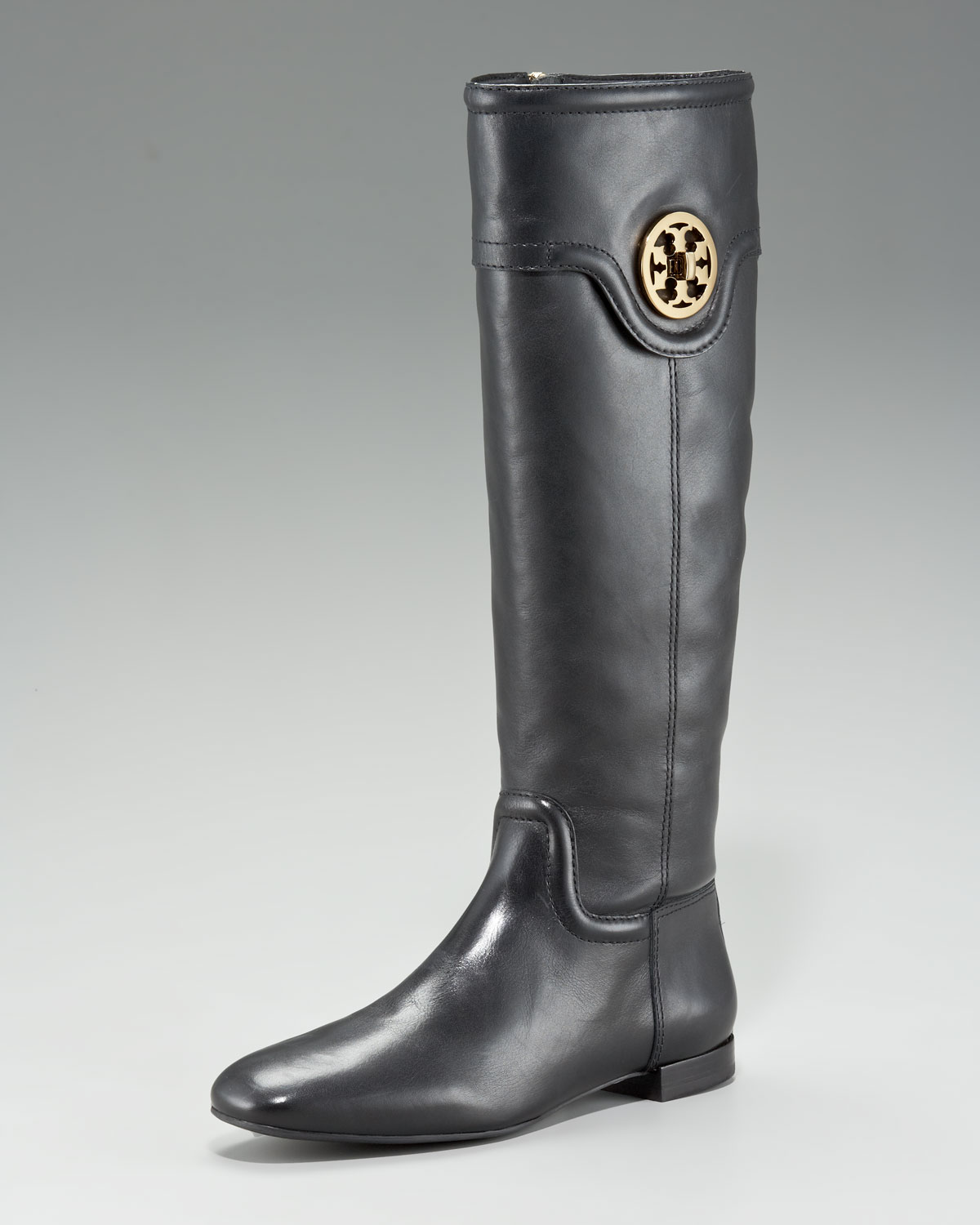 tory burch flat boots