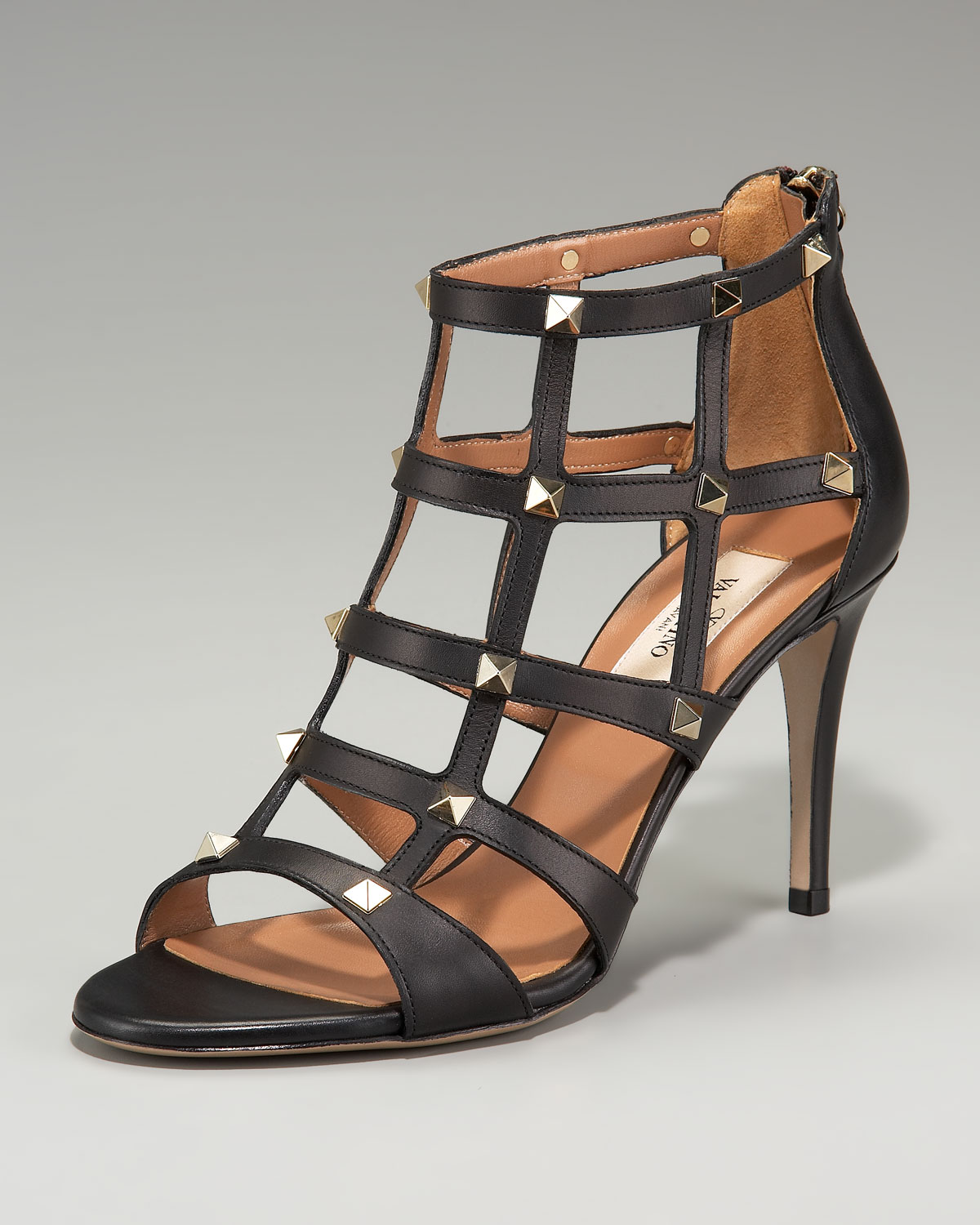 valentino rockstud mid heel