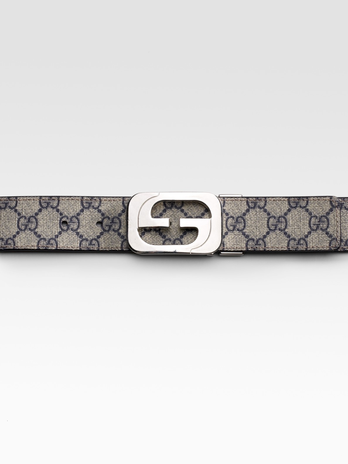 Gucci Reversible Belt in Natural for
