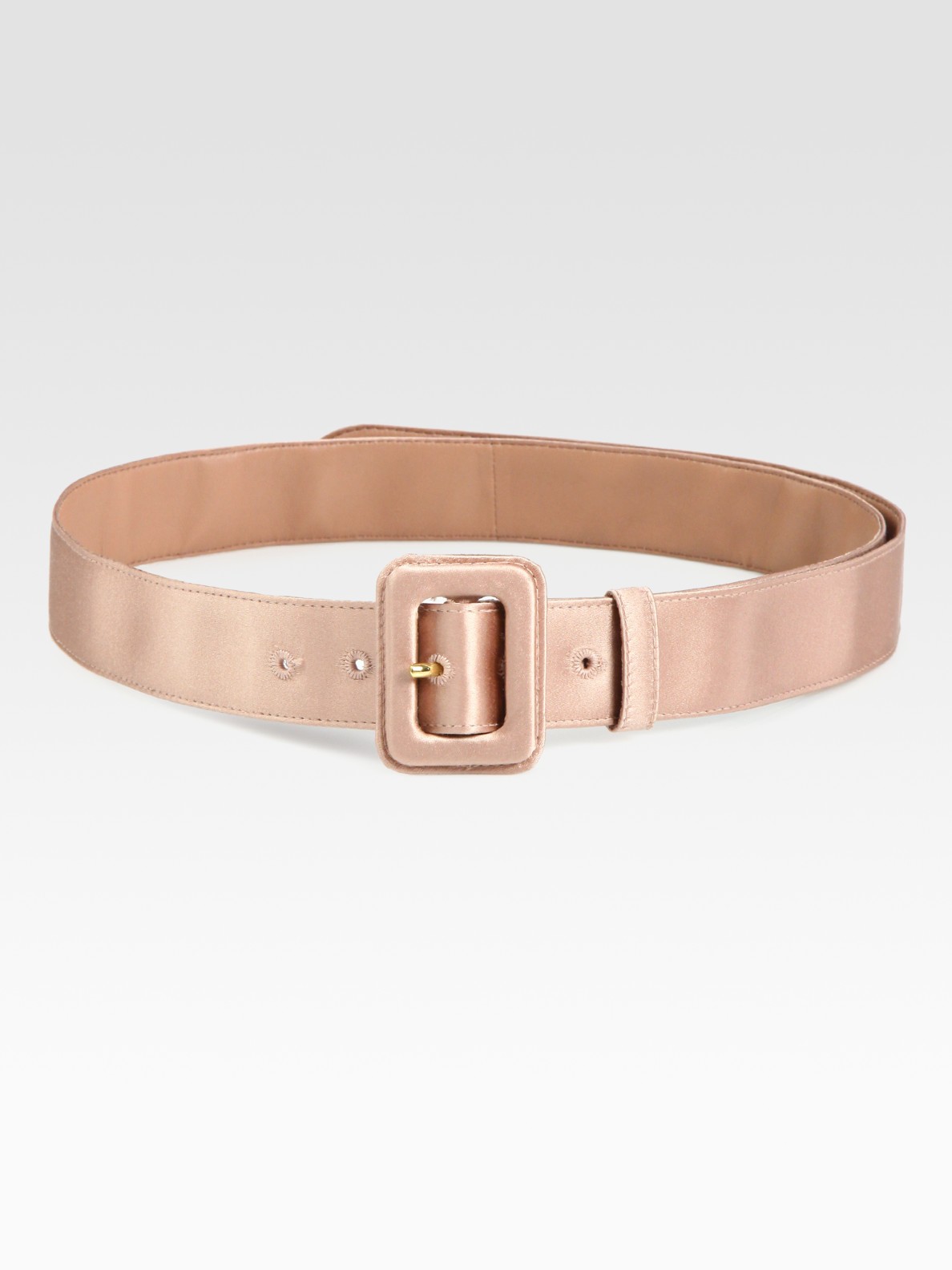 Prada Silk Belt in Black (nero) | Lyst  