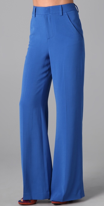 alice olivia high waist pants