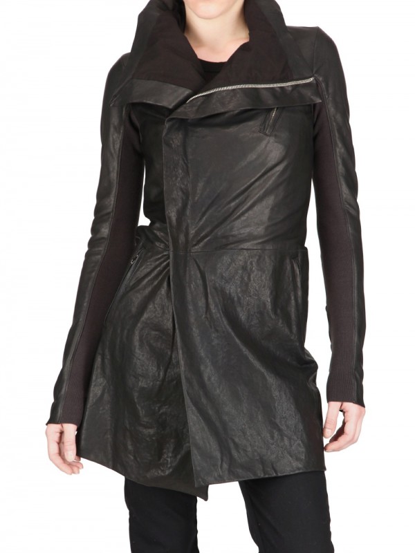 rick owens biker jacket