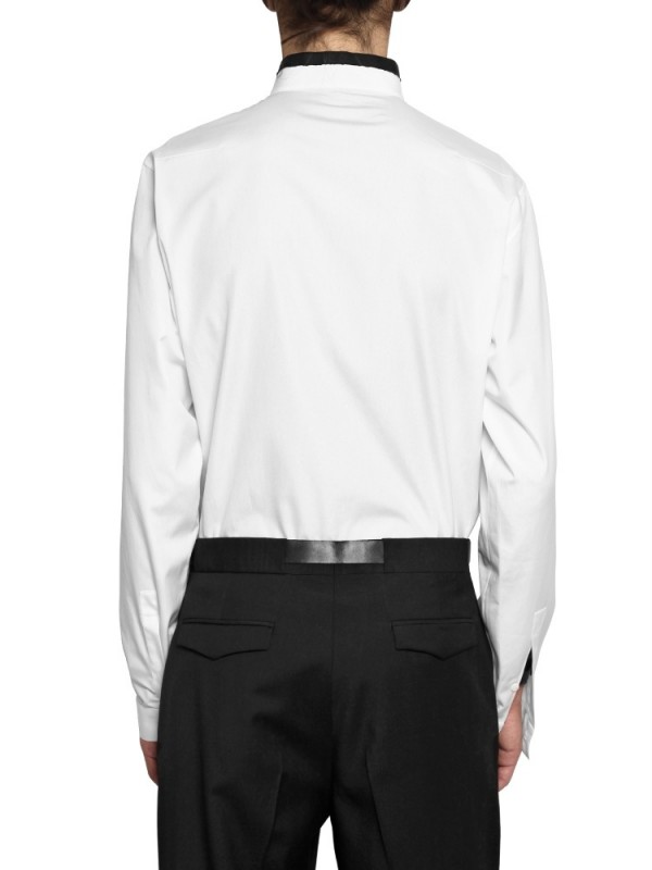 Dior Homme Inverted Collar Cotton 