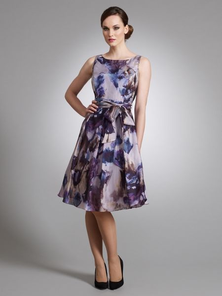 John Lewis Floral Prom Dress in Floral | Lyst