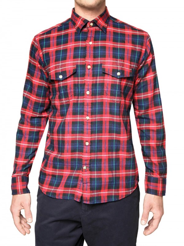 Tommy Hilfiger Checked Cotton Flannel Shirt in Multicolor for Men ...