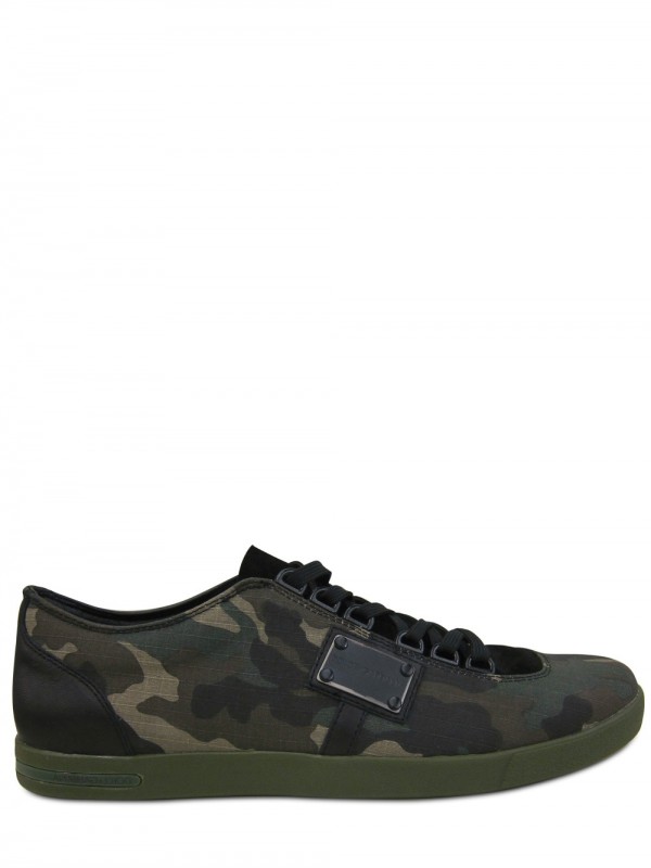 dolce gabbana camouflage sneakers