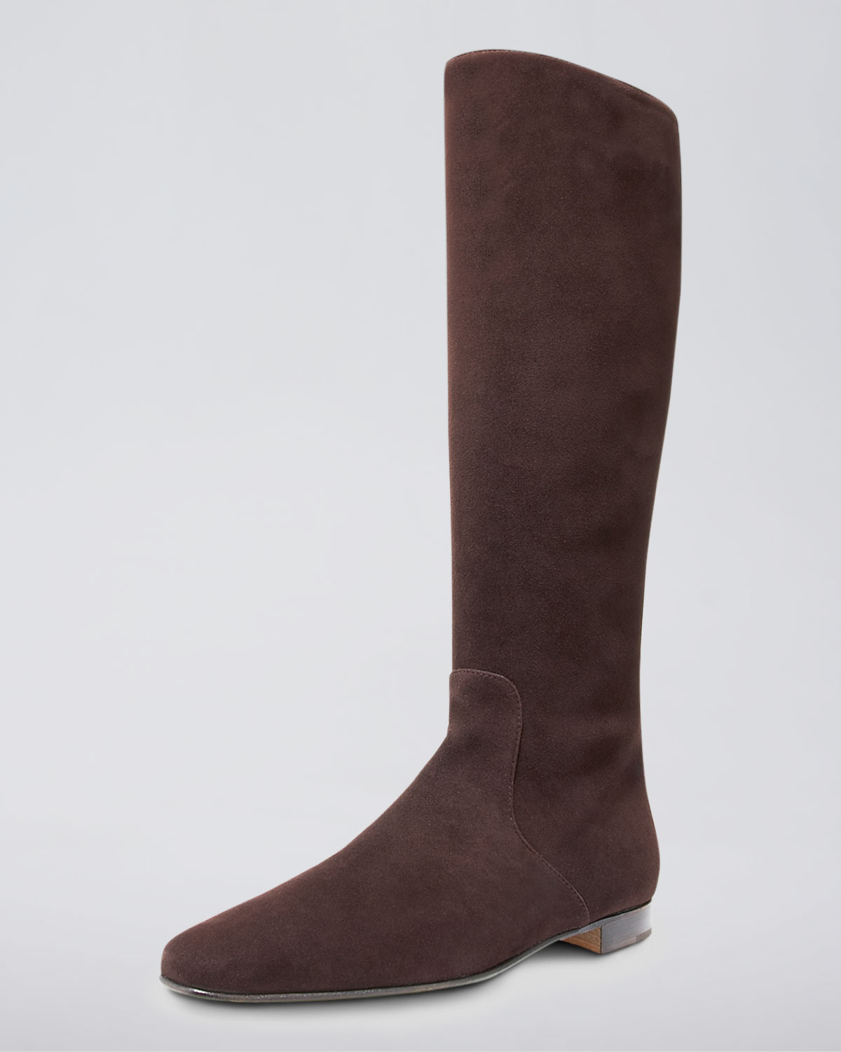 flat square toe boots