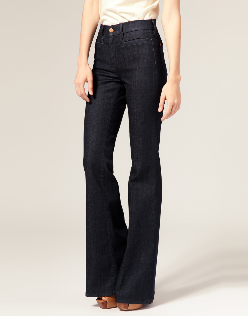 Jeans Mih Jeans Marrakesh Kick Flare Jeans in | Lyst