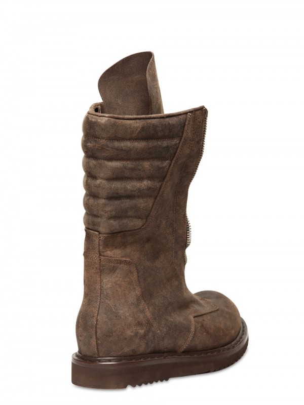 rick owens mohawk boots