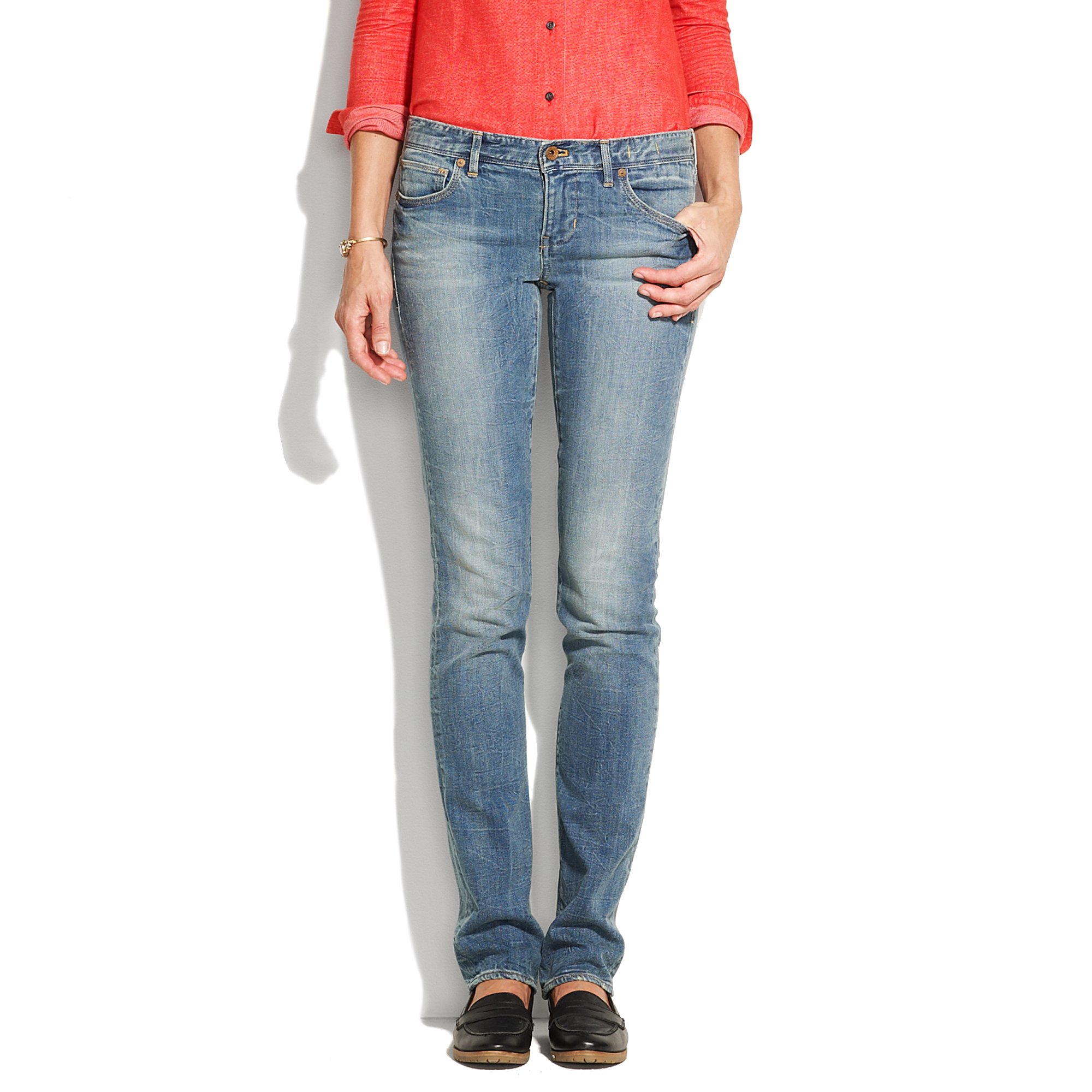 madewell rail straight jeans