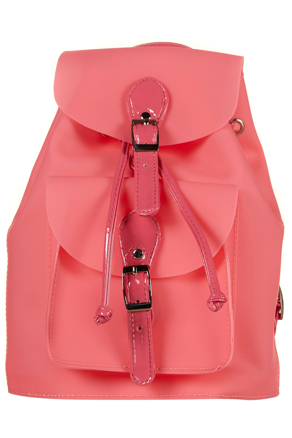 TOPSHOP Frost Plastic Backpack in Pink - Lyst
