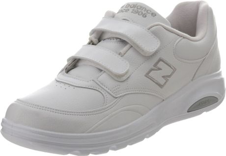 New Balance Mw812 Velcro Walking Shoe in White for Men | Lyst