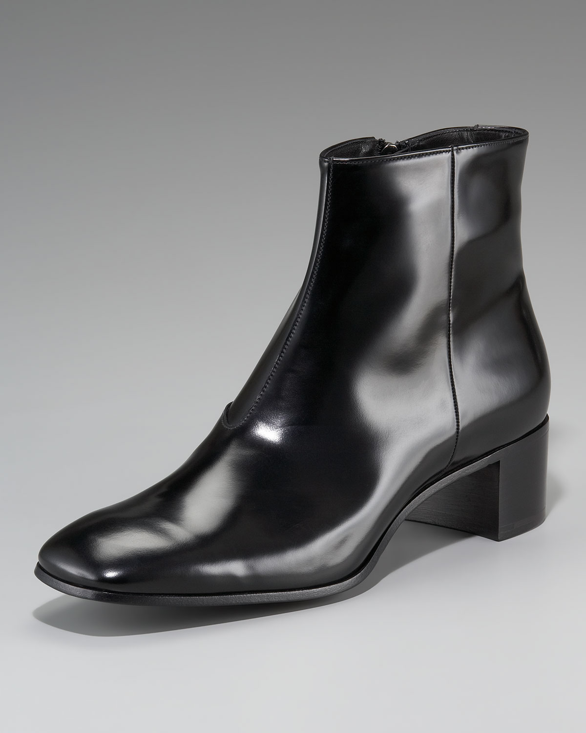 cuban heel dress boots