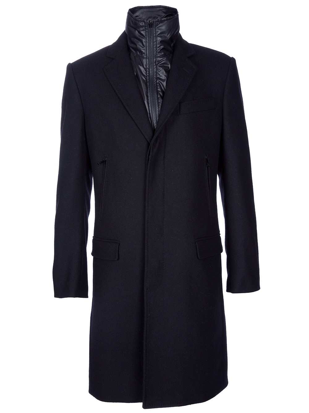 Dolce & Gabbana Three-quarter Length Coat in Black for Men | Lyst