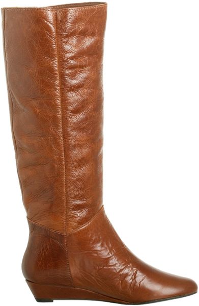 Steven By Steve Madden Womens Intyce Riding Boot in Brown (cognac) | Lyst