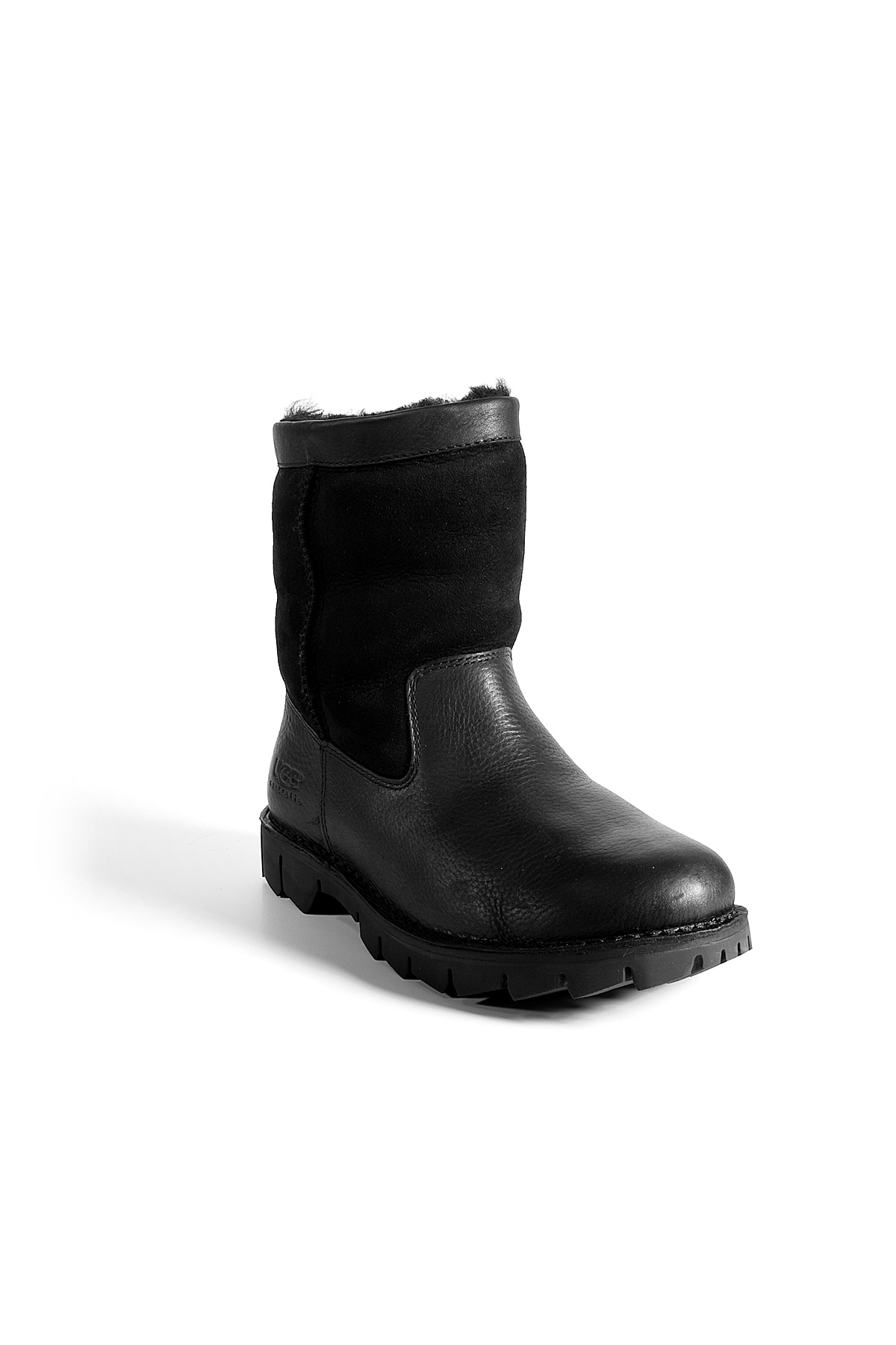 UGG Beacon Leather and Suede Boot in Black for Men Lyst