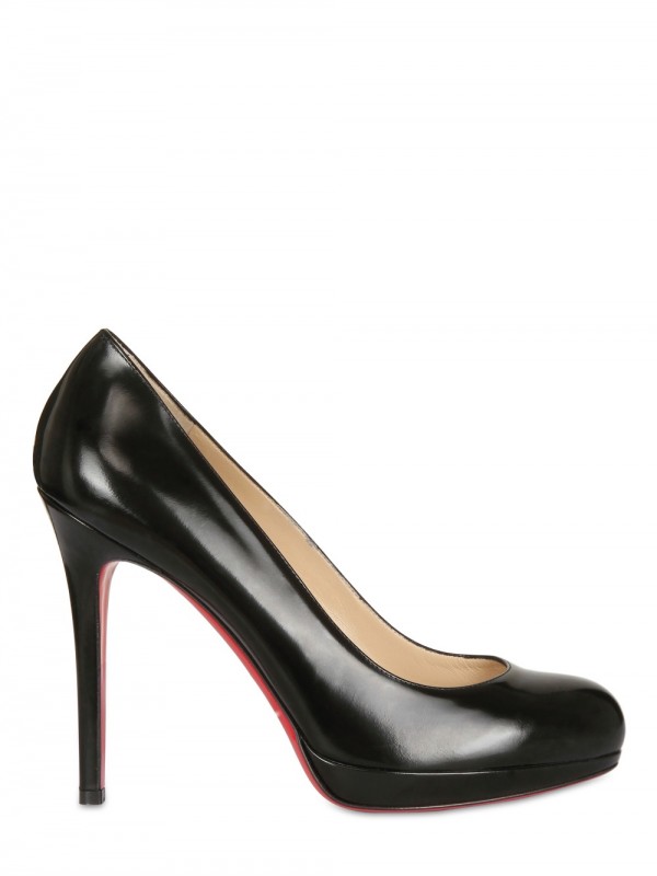 New Simple Pump Vernis Calf Noir