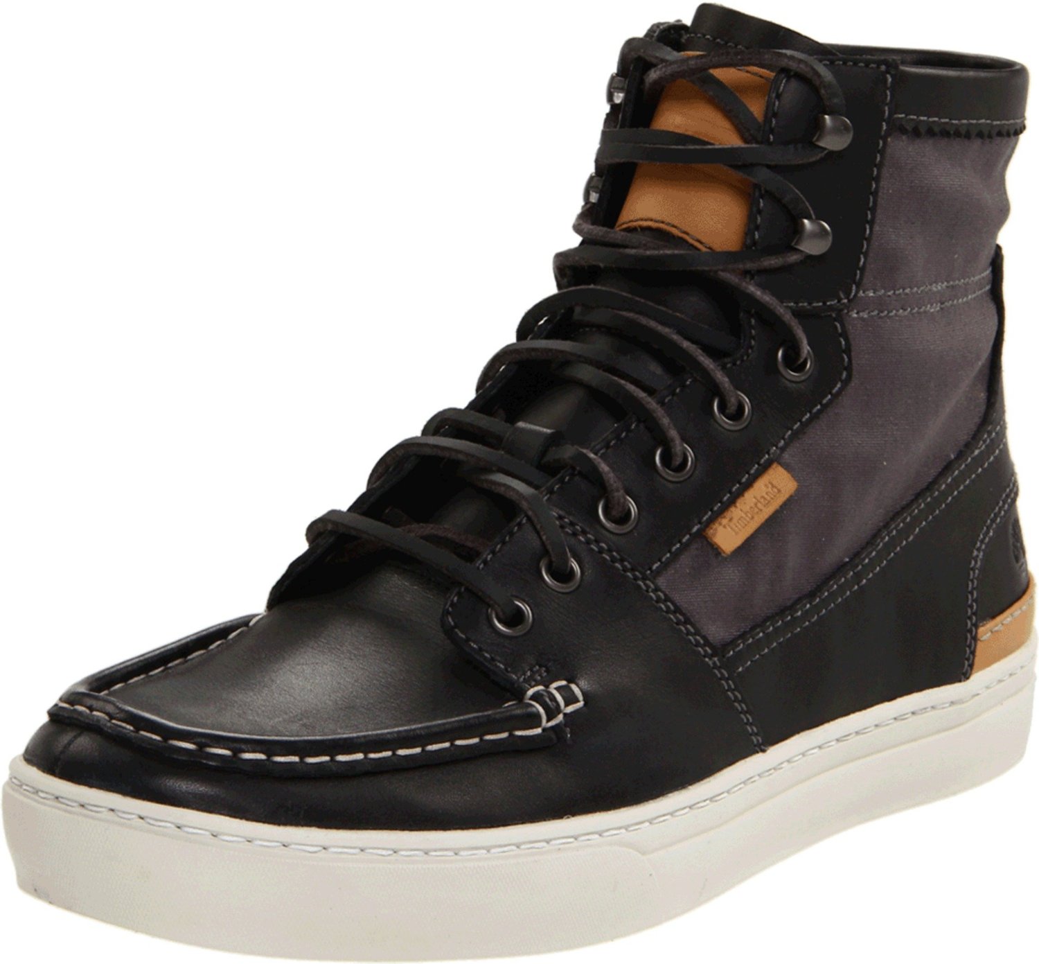 Timberland Earthkeepers Cupsole Moccasin Stitched Boot in Black for Men ...