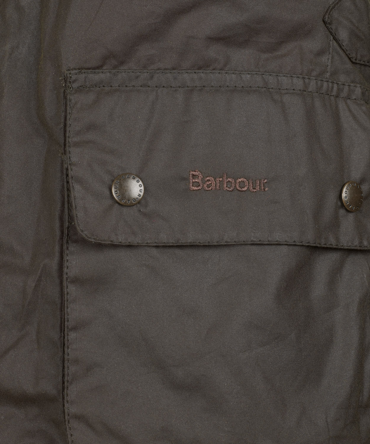 Barbour Olive Cycling Shirt Waxed Jacket in Green for Men - Lyst