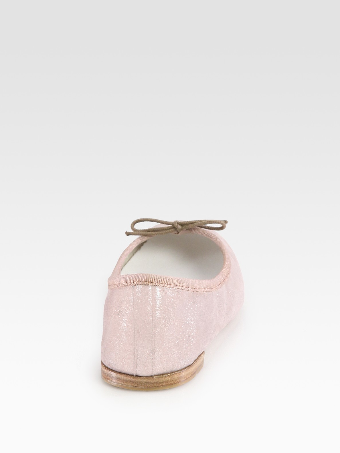 repetto suede ballet flats