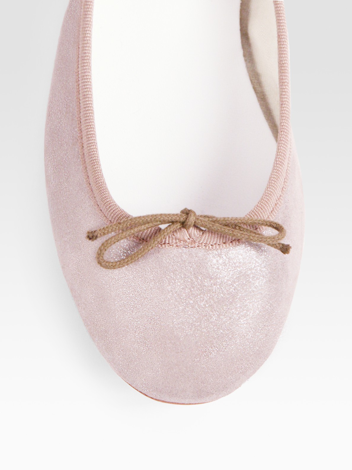 repetto suede ballet flats