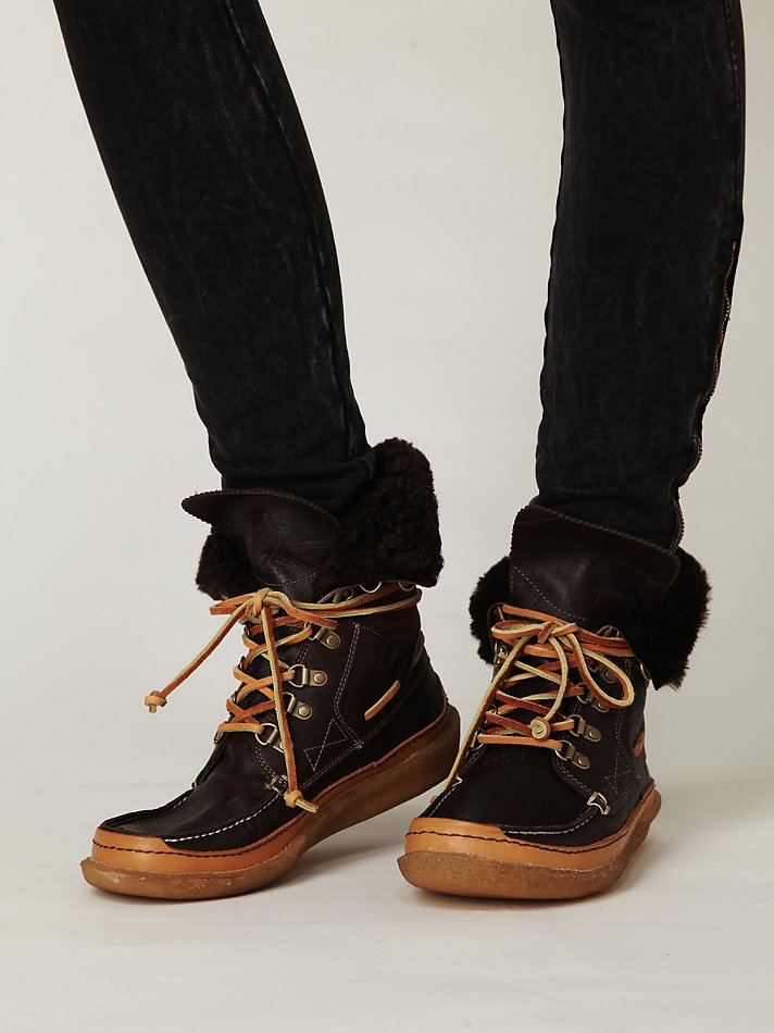 free people portland lace up boot