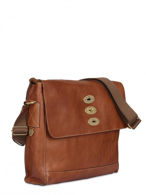 Mulberry Brynmore Leather Messenger Bag in Oak (Brown) for Men - Lyst