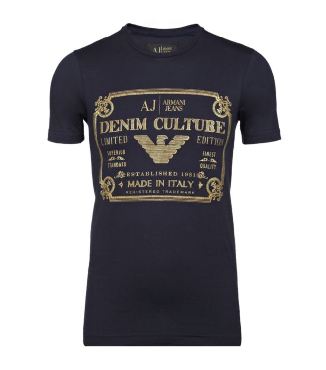 Armani Jeans Denim Culture T-shirt in 