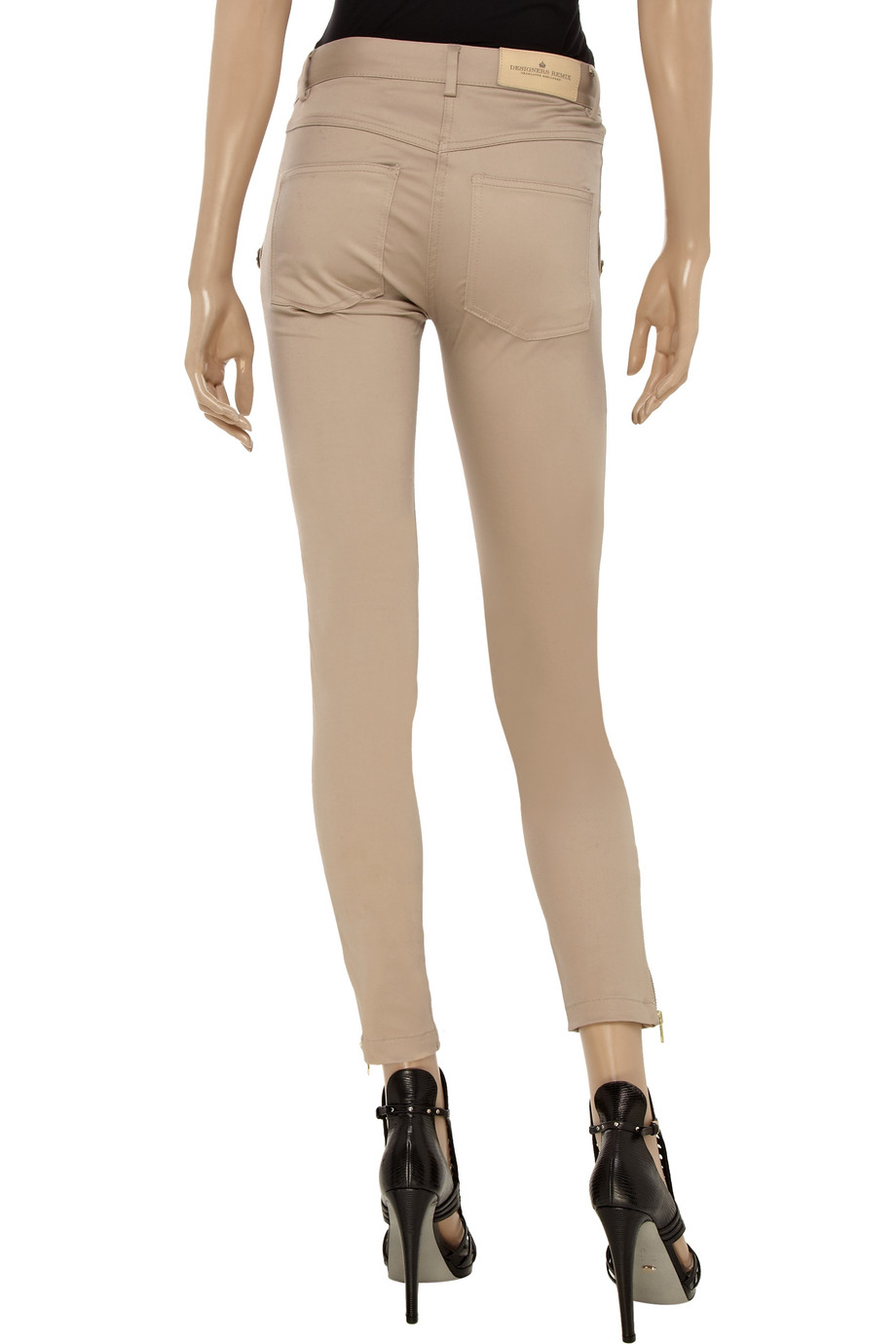 Designers Remix Seazipit Stretch-cotton Pants in Camel (Natural) - Lyst
