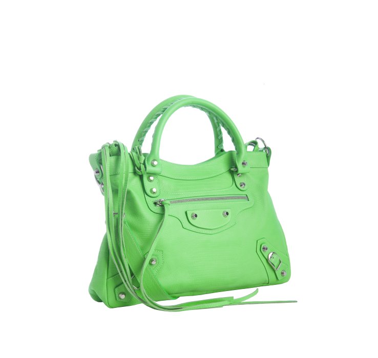 neon balenciaga bag
