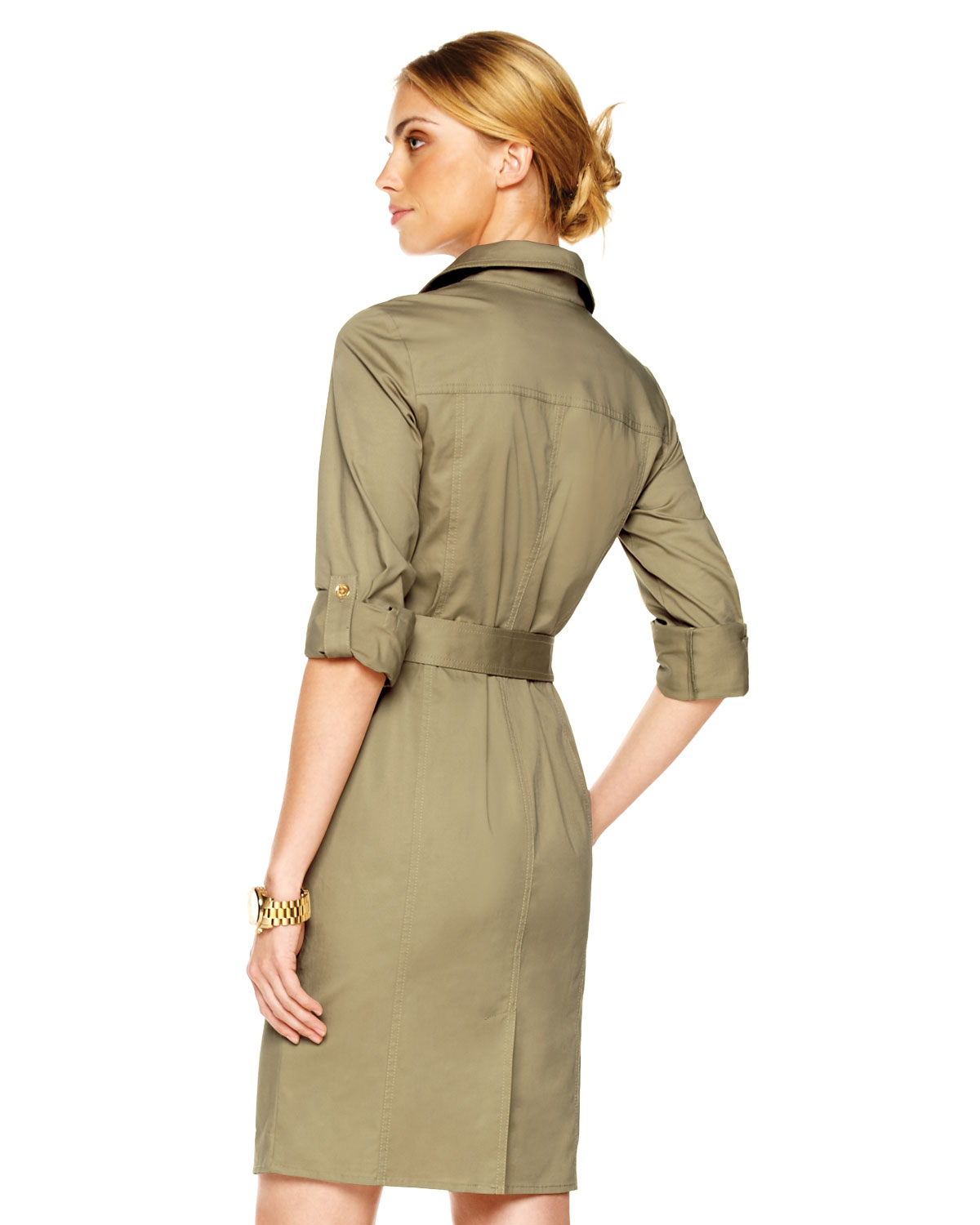 michael kors safari dress