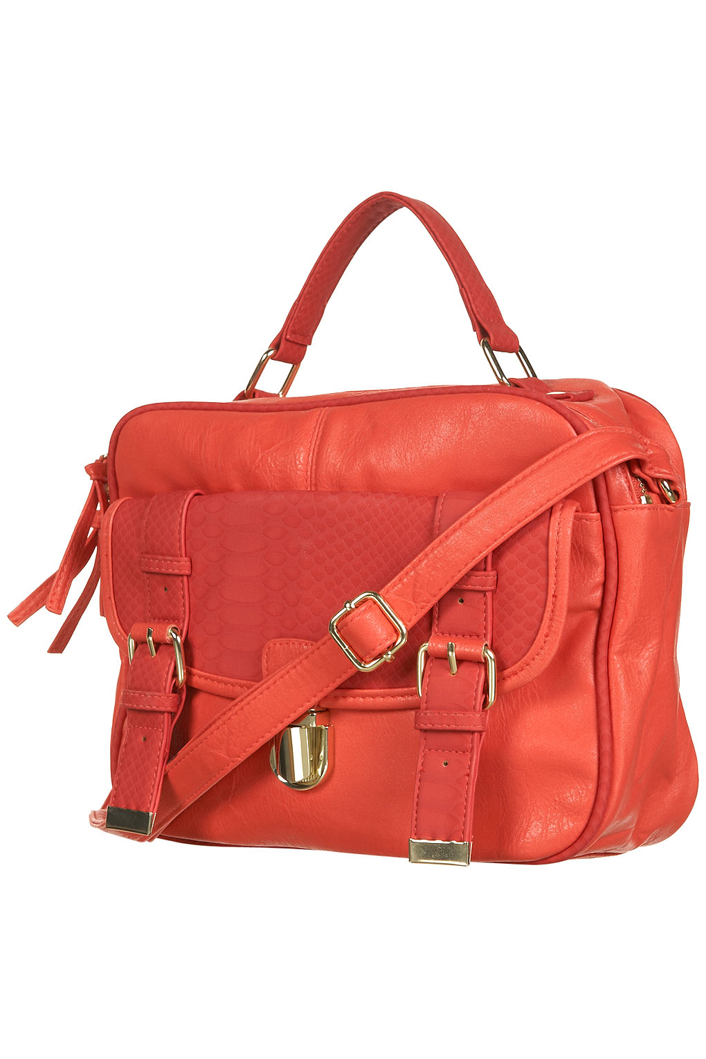 topshop orange bag