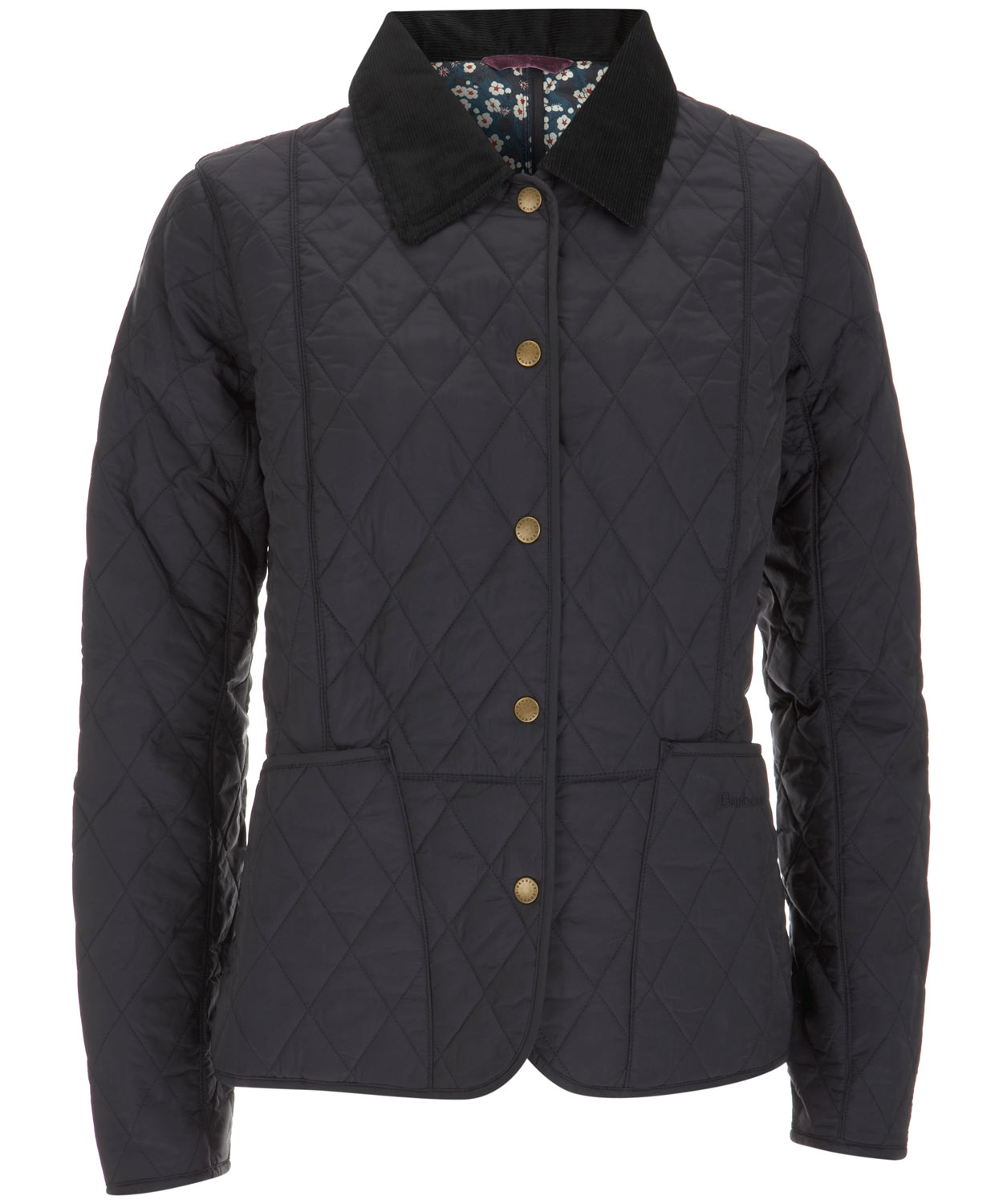 Barbour Mitsi Liberty Print Summer Liddesdale Quilted Jacket in Navy (Blue)  - Lyst