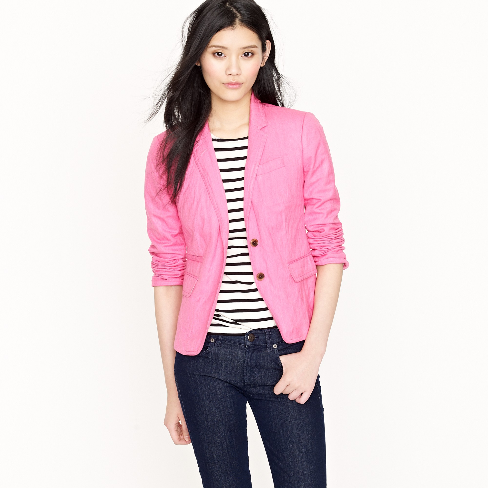 J.Crew: Going-out Blazer In Stretch Twill For Women