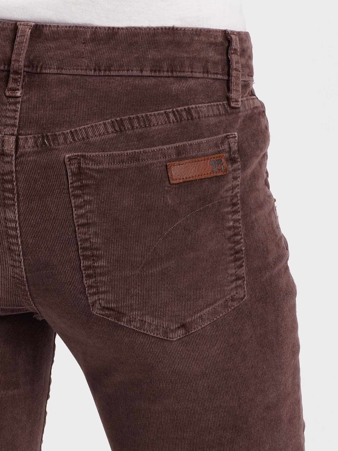 red flare corduroy pants